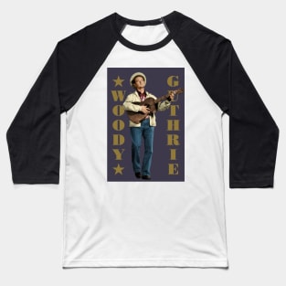 Woody Guthrie Baseball T-Shirt